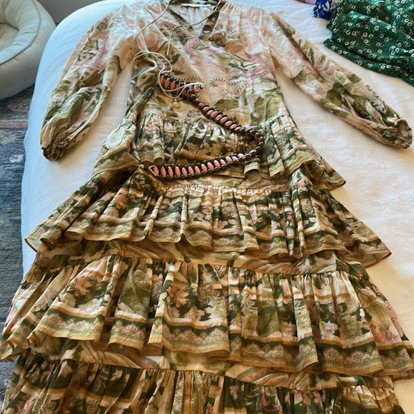 Zimmerman Lyre Floral Tiered Dress - Picture 4 of 7